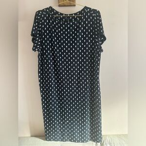 J. Jill Wearever Collection Jersey Knit Shift Dress || size XL Petite